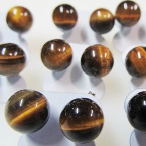 Brinco - Olho de Tigre - Esfera - ID:963