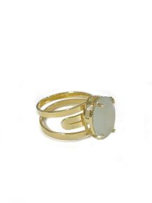 Anel - Água Marinha - Regulável - ID:313