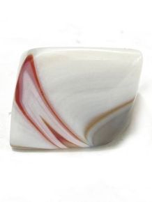 Anelão - Ágata Marrom - Aro 16 - ID:2173