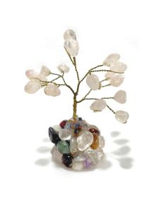 Árvore - Quartzo Rosa - ID:2408