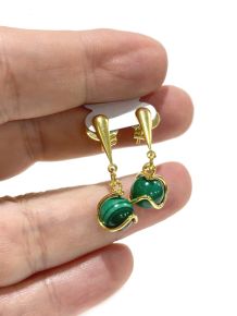 Brinco - Malaquita Africana Natural - ID:3664