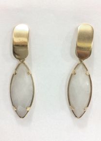 Brinco - Quartzo Branco - ID:4539