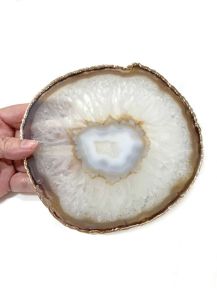 Chapa - Agata - Borda Banhada - 17.5 cm - ID:2332