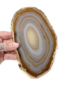 Chapa - Agata - Borda Banhada - 19.7 cm - ID:1351