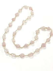 Colar - Quartzo Rosa - ID:197