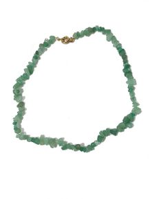 Colar - Quartzo Verde - Cascalho - ID:2537