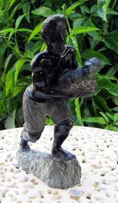 Escultura - Biotita e Esmeralda - ID:4891