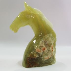 Escultura - Cavalo - Alabastro - ID:2061