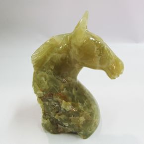 Escultura - Cavalo - Alabastro - ID:2073