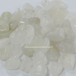 Pedra Rolada - Quartzo Branco - ID:3735