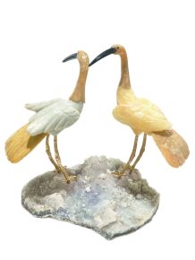 Pássaro - Garça - Pedras Brasileiras - ID:3362