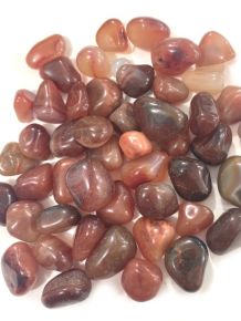 Pedra Rolada - Ágata de Fogo - Unidade - ID:438