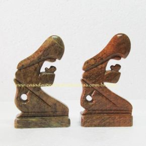 Pedra Sabão - Menina Rezando - ID:107