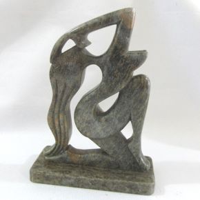 Pedra Sabão - Mulher estilizada - ID:4024