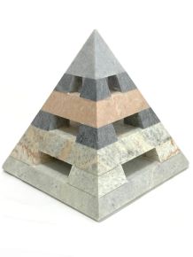 Pedra Sabão - Pirâmide - ID:2686