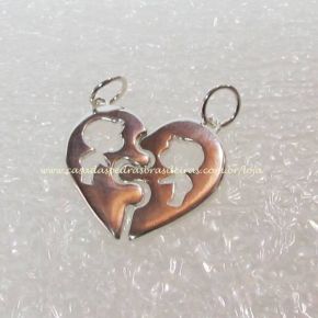 Pingente - meninos - Prata - ID:3081