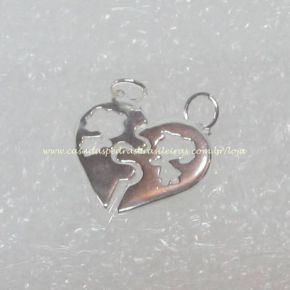 Pingente - meninas - Prata - ID:3088