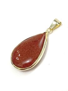 Pingente - Pedra do Sol - Gota - ID:4233