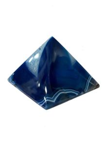 Pirâmide - Agata Azul - 7.4 x 5.8cm - ID:5515