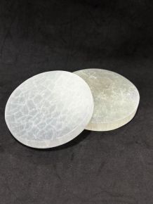 Selenita Branca - Placa - ID:4646