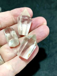 Ponta - Cristal de Quartzo - P - ID:4739