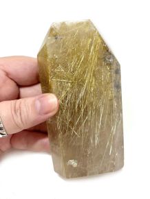 Ponta - Quartzo Fumê Rutilado - 11.7 cm - ID:5490