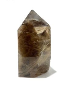 Ponta - Quartzo Fumê Rutilado - 11.5 cm - ID:686