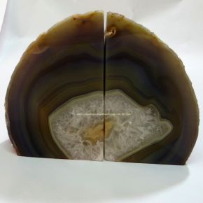 Suporte de Livro - Ágata Natural - ID:2352