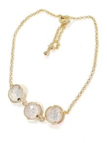 Pulseira - Cristal de Quartzo - Regulável - ID:1024