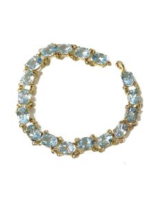 Pulseira - Topázio azul - ID:1031